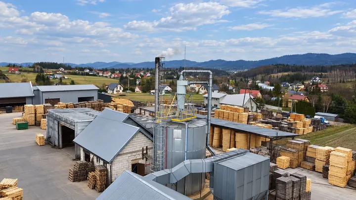 Fallwood – dron instalacje zakładu